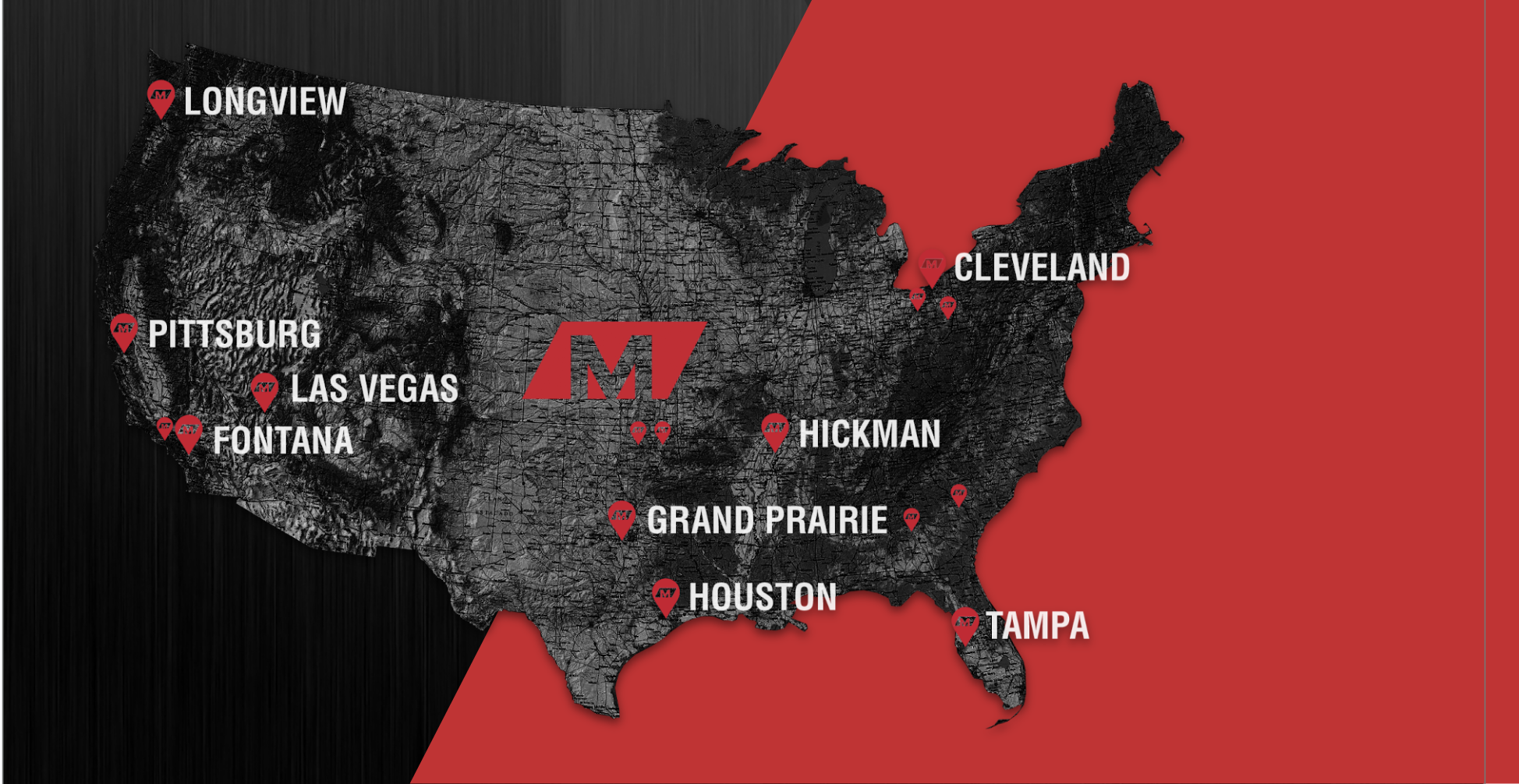 Majestic Steel Locations